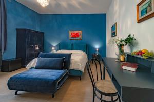 Posteľ alebo postele v izbe v ubytovaní B&B TOMMASO FAZELLO SCIACCA Residenza artistica