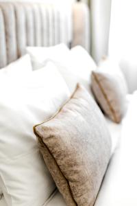 Postel nebo postele na pokoji v ubytování O11 Boutique Hotel Vienna