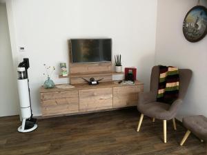 Telewizja i/lub zestaw kina domowego w obiekcie Birnbacher-appartement