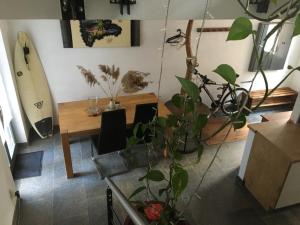 Posezení v ubytování Häuschen in der Altstadt Dettelbach
