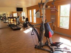 Fitness centar i/ili fitness sadržaji u objektu Crown Choice Inn & Suites Lakeview and Waterpark