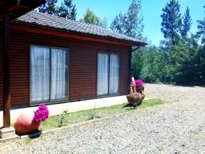 Zahrada ubytování Cabañas Antukuyen ex Mawunko