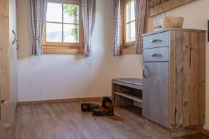Cucina o angolo cottura di Ferienhütte Sternenblick