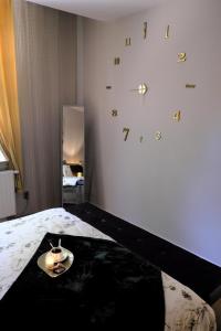Posteľ alebo postele v izbe v ubytovaní Apartament Parkowa