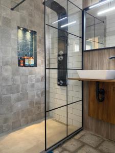 Ванная комната в Sunside Inn Hotel