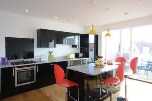 Køkken eller tekøkken på Parrotfish Bay