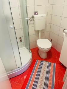 Koupelna v ubytování Apartman SkiBeg, Vlašić