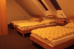 Postel nebo postele na pokoji v ubytování Dolní Náměstí