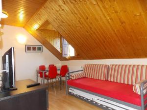 TV a/nebo společenská místnost v ubytování Apartamentos Fidalgo