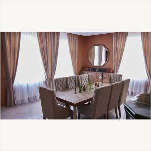 Posezení v ubytování Apartmány Pekárna 1898