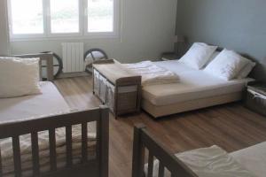 Posteľ alebo postele v izbe v ubytovaní Le Touquet quartier Atlantique T4 vue mer