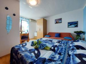 Posteľ alebo postele v izbe v ubytovaní Rooms Anchy