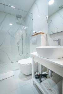 Vannituba majutusasutuses Veneti Suites