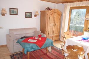 Posezení v ubytování Haus Bergwelt