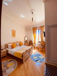 Postel nebo postele na pokoji v ubytování Hotel Tamar Mepe