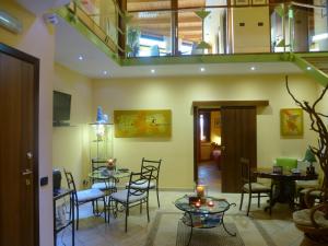Posezení v ubytování B&B Domus Traiani Benevento