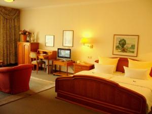 TV a/nebo společenská místnost v ubytování Hotel Gasthof Vogelsang