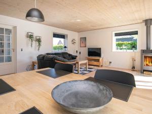 Posezení v ubytování Holiday home Oksbøl LXIX