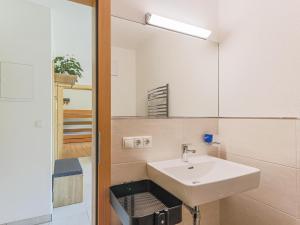 Koupelna v ubytování Haus Rabl Hansi