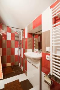 Un baño de Abariaus Apartamentai