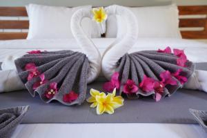 Driftwood Lombok客房内的一张或多张床位