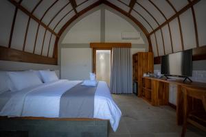 Driftwood Lombok客房内的一张或多张床位