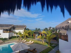 Bazén v ubytování OCEAN VIEW HOUSE - MÁNCORA VICHAYITO nebo v jeho okolí