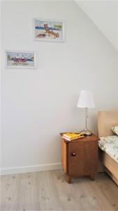 Postel nebo postele na pokoji v ubytování Siedlisko Gregorowo