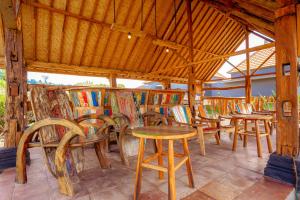 Restaurace v ubytování Segara Camp Kintamani