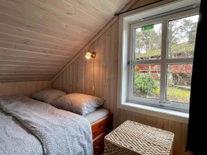 Postel nebo postele na pokoji v ubytování 8 person holiday home in SVEIO