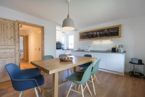 Kuchyň nebo kuchyňský kout v ubytování Ferienwohnung Alpentraum - BergGlück
