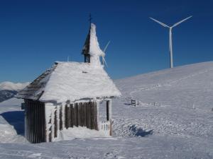 Lachtalhaus v zimě