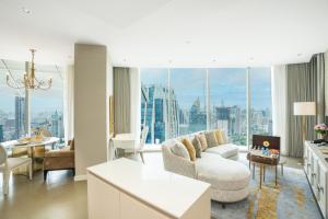Posezení v ubytování Magnolias Ratchadamri Boulevard Serviced Residences