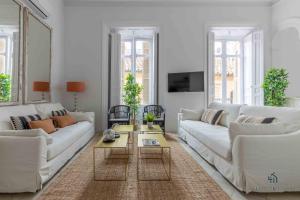 TV a/nebo společenská místnost v ubytování Living4Malaga Stylish Monroy
