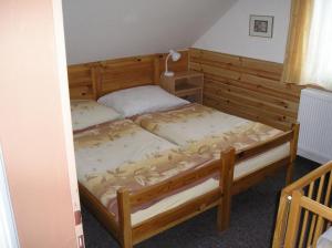 Łóżko lub łóżka w pokoju w obiekcie Apartment Marie