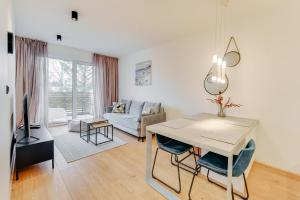 Posedenie v ubytovaní Apartament SAND SurfingBird Dźwirzyno
