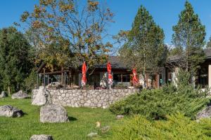 Zahrada ubytování Hotel Restaurant Südrast Dreiländereck