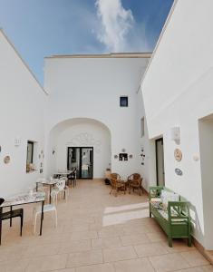 Balkón nebo terasa v ubytování Masseria Palane