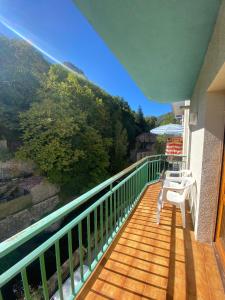 Balkón nebo terasa v ubytování Apartaments Sant Antoni