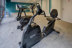 Posilňovňa alebo fitness centrum v ubytovaní DOMITYS Le Piano Résidence Sénior