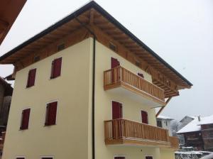 Budova, kde se aparthotel nachází