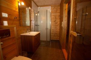 Koupelna v ubytování Sirdal Mountain Lodge, ski in-out + 38 fotografií