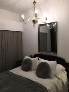 Ένα ή περισσότερα κρεβάτια σε δωμάτιο στο Gorlero Benwi 117