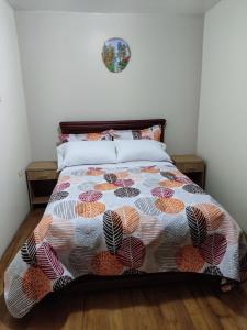 Postel nebo postele na pokoji v ubytování Dulce Hogar 02