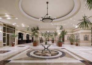 The lobby or reception area at Sindbad Club