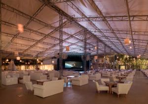 A seating area at Sindbad Club