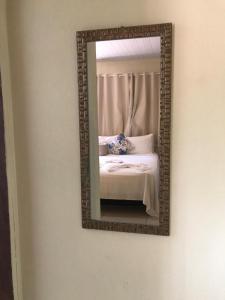 Postel nebo postele na pokoji v ubytování Villa Residencial Encantos Da Mata