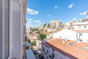 Výhľad na mesto Malaga alebo výhľad na mesto priamo z apartmánu