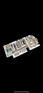 una rappresentazione di un edificio con pavimenti bianchi di The Apartment - Brand new, stylish & central a Shanklin