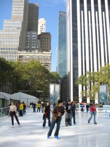 Oaspeți care stau la Bryant Park Hotel
